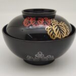 コマツナギ蒔絵　煮物椀　10客 コマツナギ蒔絵煮物椀10客