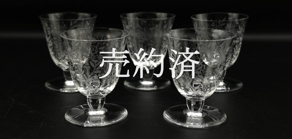 ♢西洋アンティーク ワイングラス リキュールグラス 古美術 数多い 骨董品