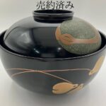 江戸時代金蒔絵秋草図吸物椀十客 江戸時代金蒔絵秋草図吸物椀十客 江戸時代金蒔絵秋草図吸物椀十客 大名